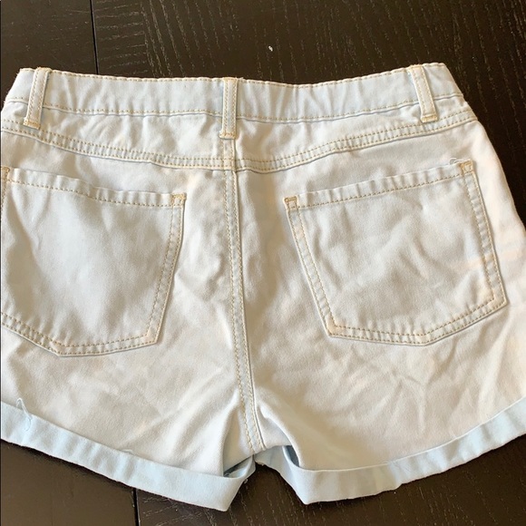 Aeropostale faded denim jean shorts 14 - Picture 4 of 4